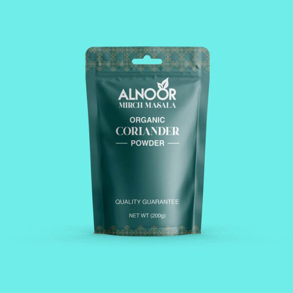 Alnoor Coriander Powder Packaging Front
