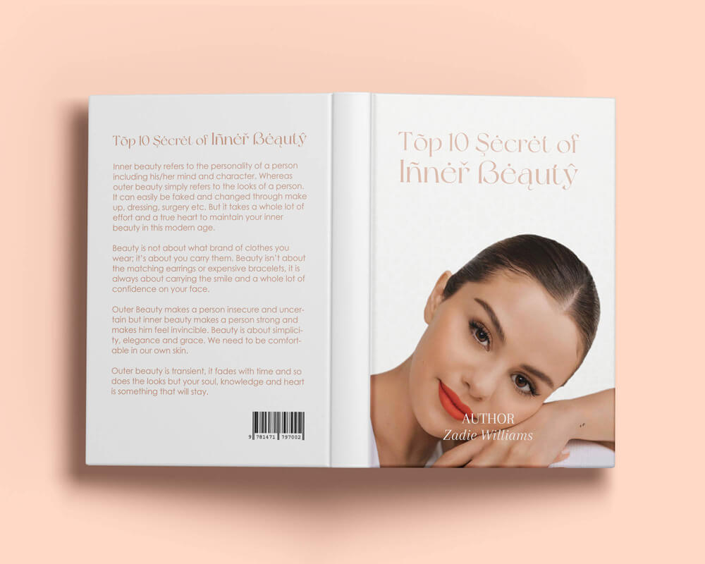 Grooming Book Cover Design