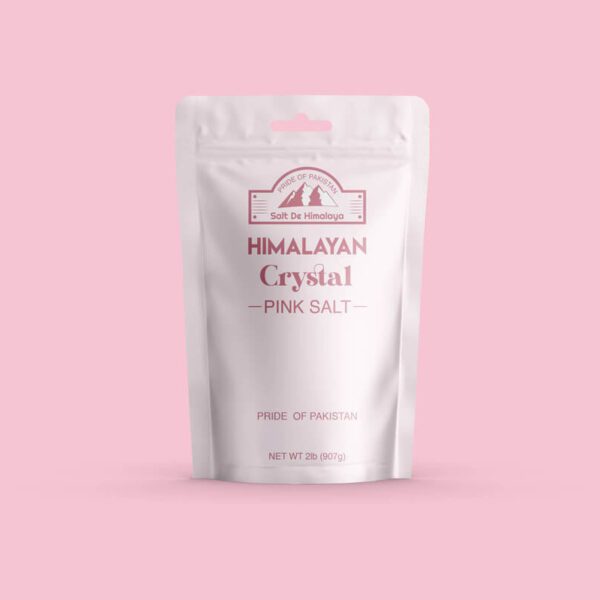 Himalyan Crystal Pink Salt Packaging Front
