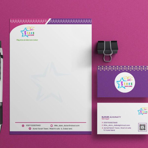 Little Stars Kidszone Branding