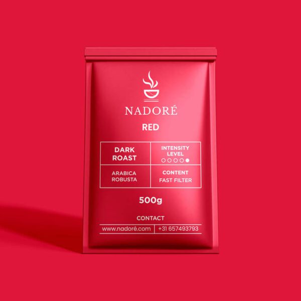 Nadore Red Coffee Packaging