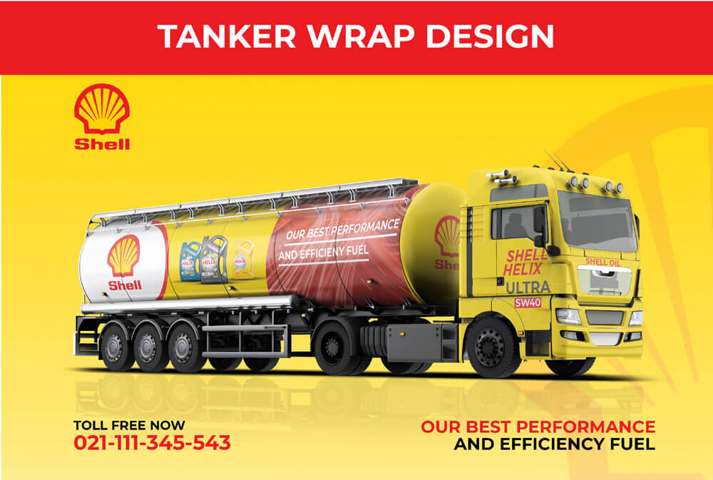 Tanker Wrap Design